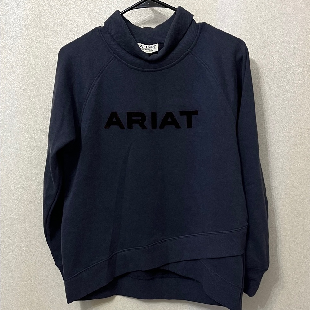 Ariat Women’s size Small Navy Blue REAL Crossover Sweatshirt